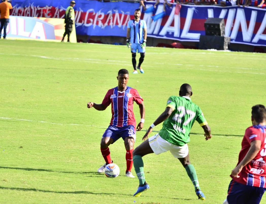 Fue disputado el partido ante Quindío.