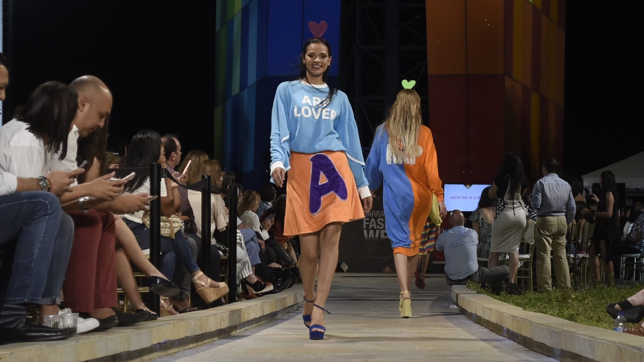 Colección Primavera-Verano de Agatha Ruiz de la Prada.