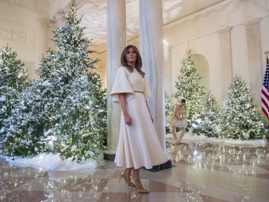 También hay una sección de la Casa Blanca dedicada al blanco.
