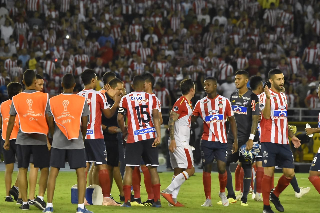 La celebración de Junior. 
