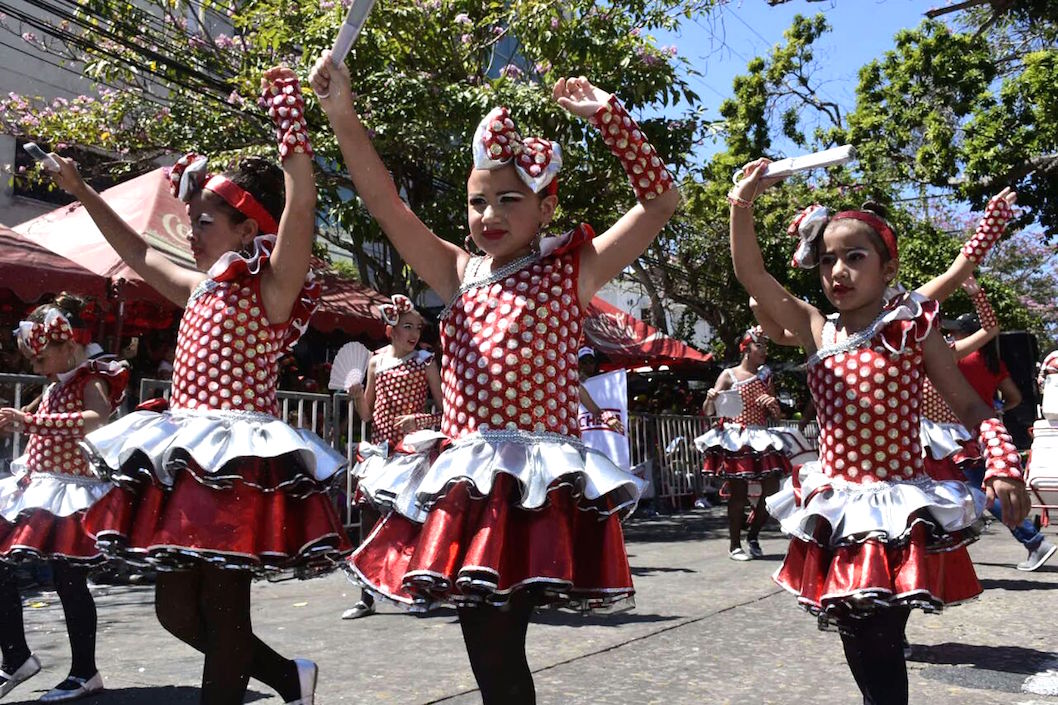 Comparsa de las negritas.