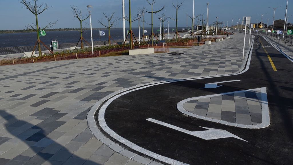 Los niños podrán recorren el lugar con sus bicicletas y patines.