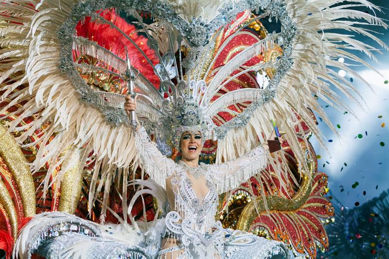 Carnaval en Teneriife, España.