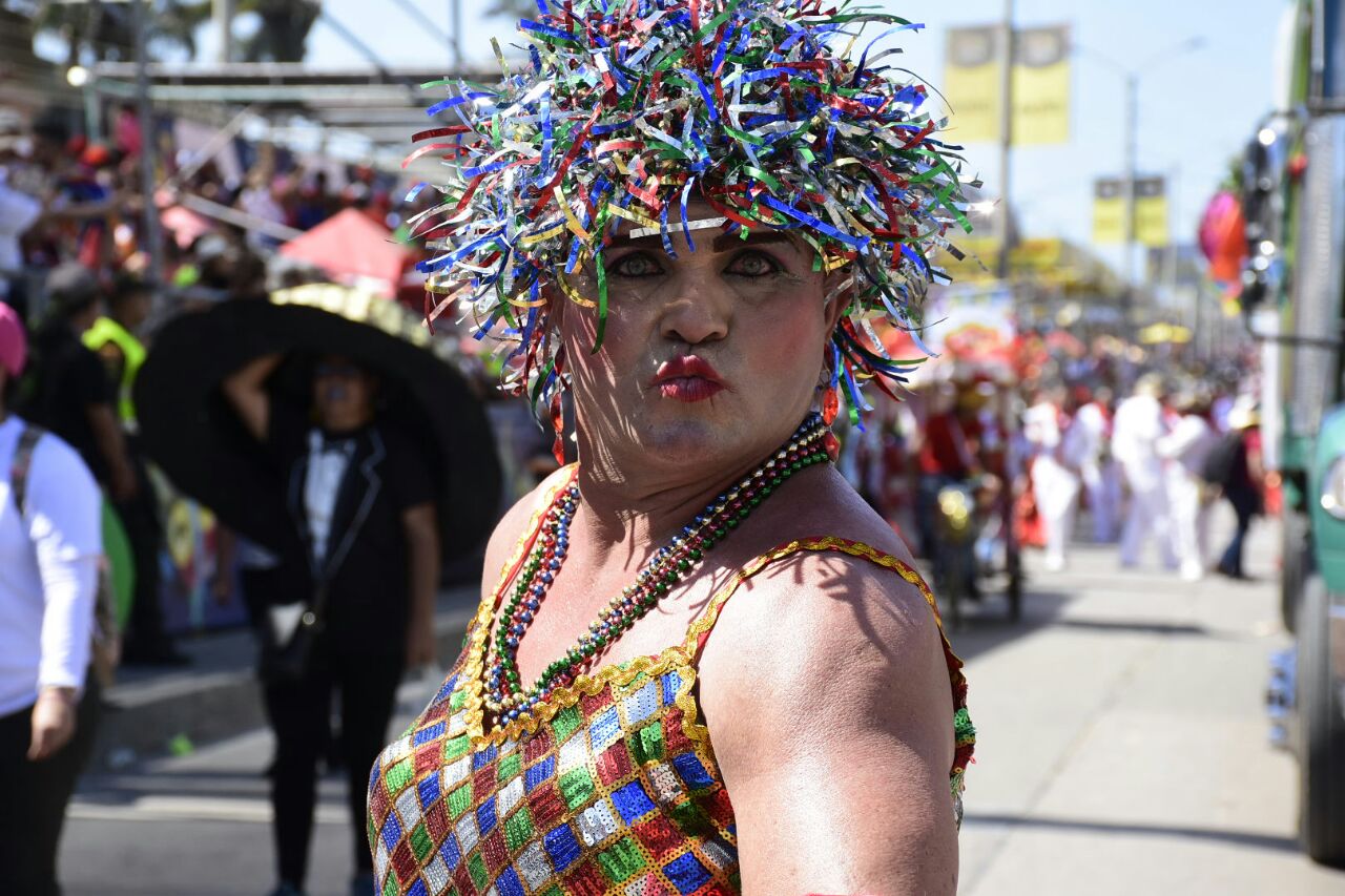 María Moñitos, personaje del carnaval.