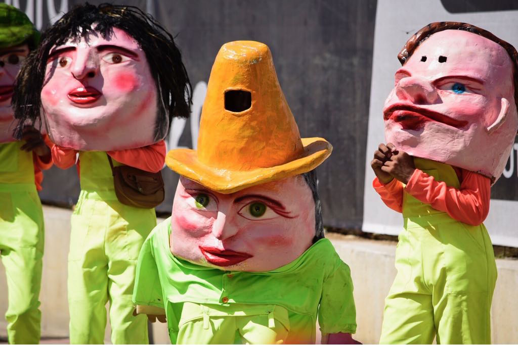 Los tradicionales Cabezones.