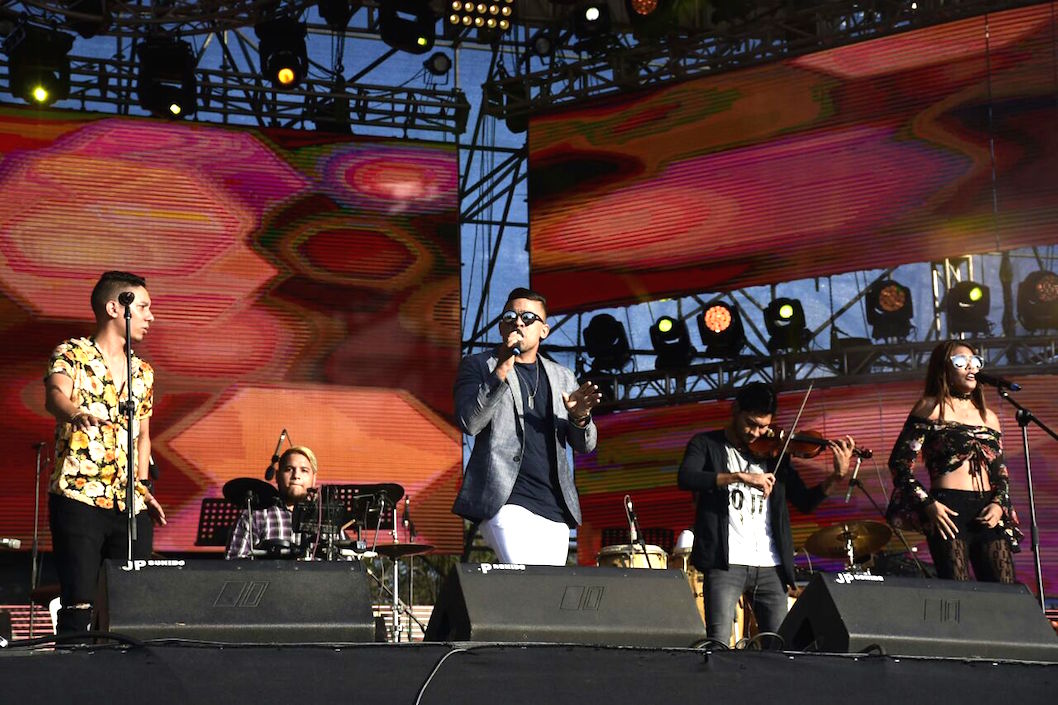 El grupo Escala presente en el Festival de Orquestas.