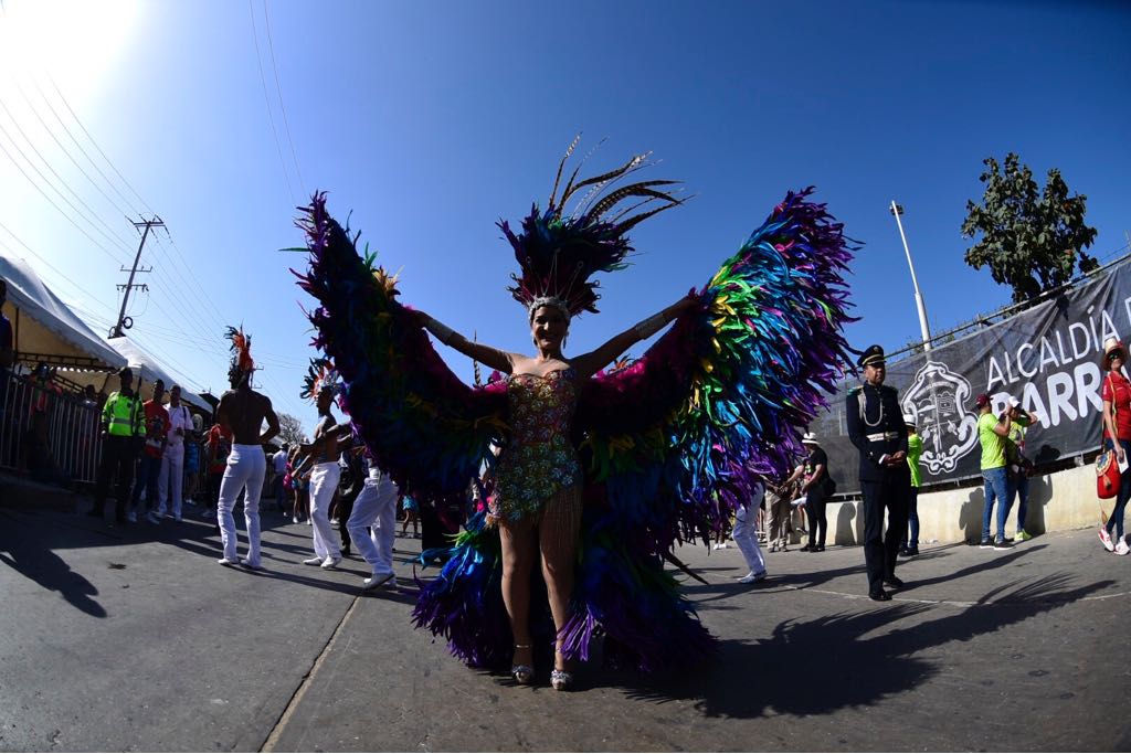 Valeria Abuchaibe, reina del Carnaval 2018.
