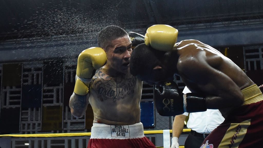 En el combate más parejo, Jhon Lennon no pudo ante el venezolano Christian Palacio.