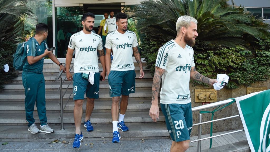 Los jugadores del Palmeiras estarán acompañados de aficionados de su torcida.
