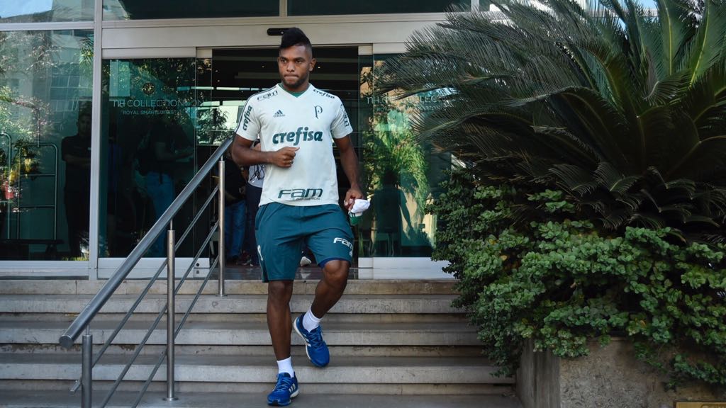 El Técnico de Palmeiras, Roger Machado elogió a Miguel Ángel Borja.