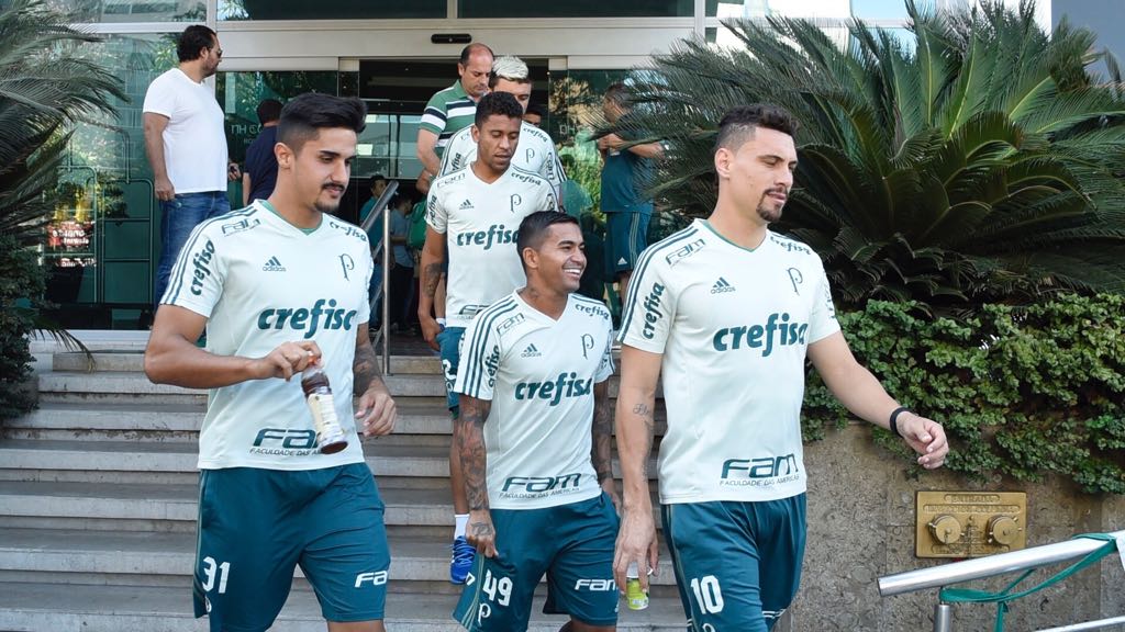 Palmeiras partirá este jueves después del partido.