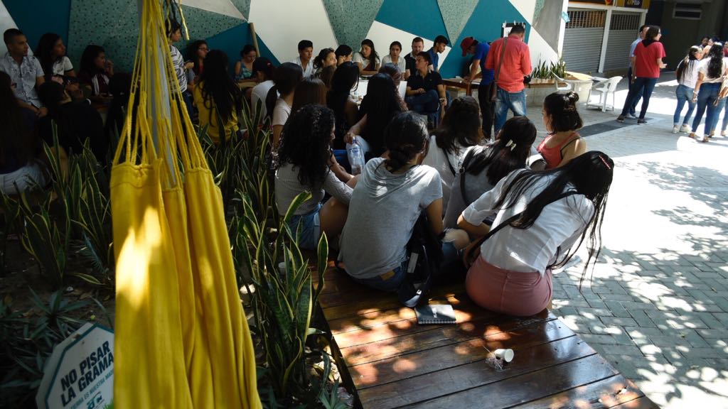 Una delegación de la sede de la Autónoma de Ocaña llegó a Barranquilla.
