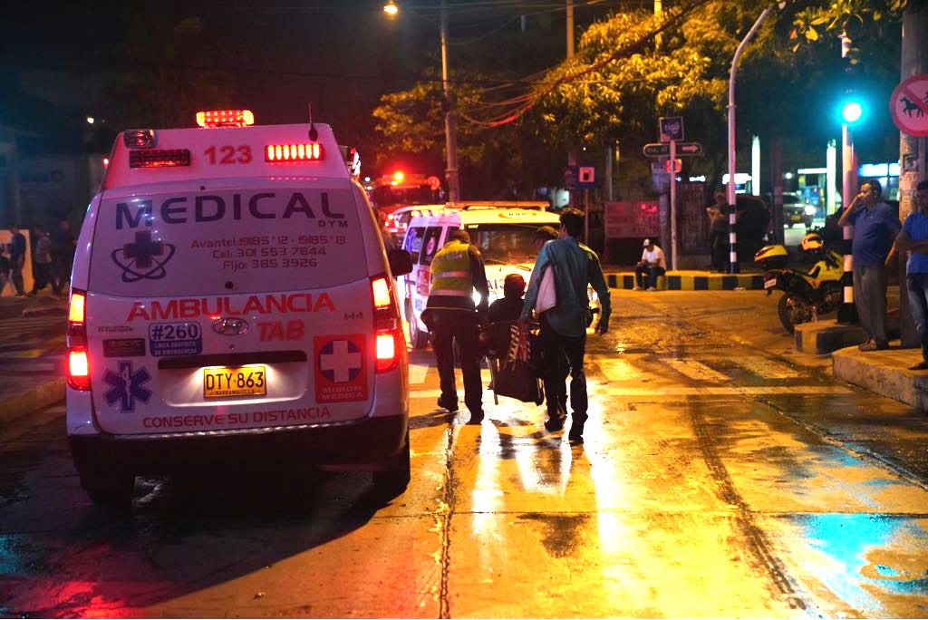Los pacientes fueron remitidos a clínicas cercanas.