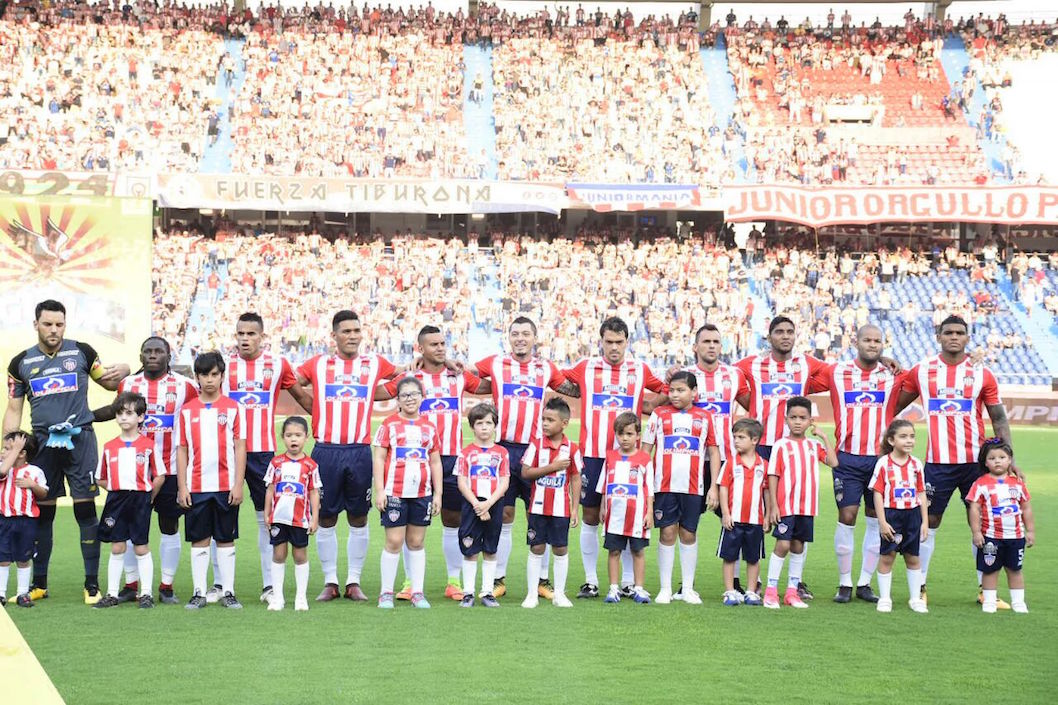 Nómina inicialista del Junior.