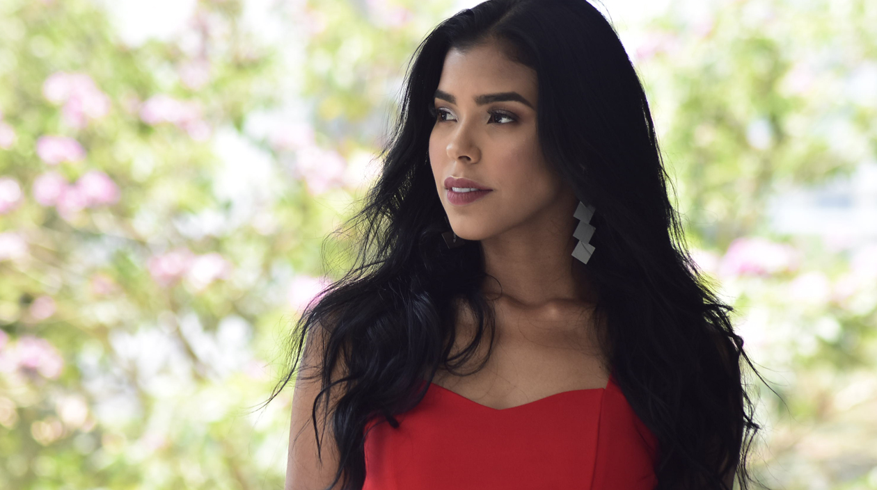 Miriam Carranza, candidata a Señorita Atlántico.