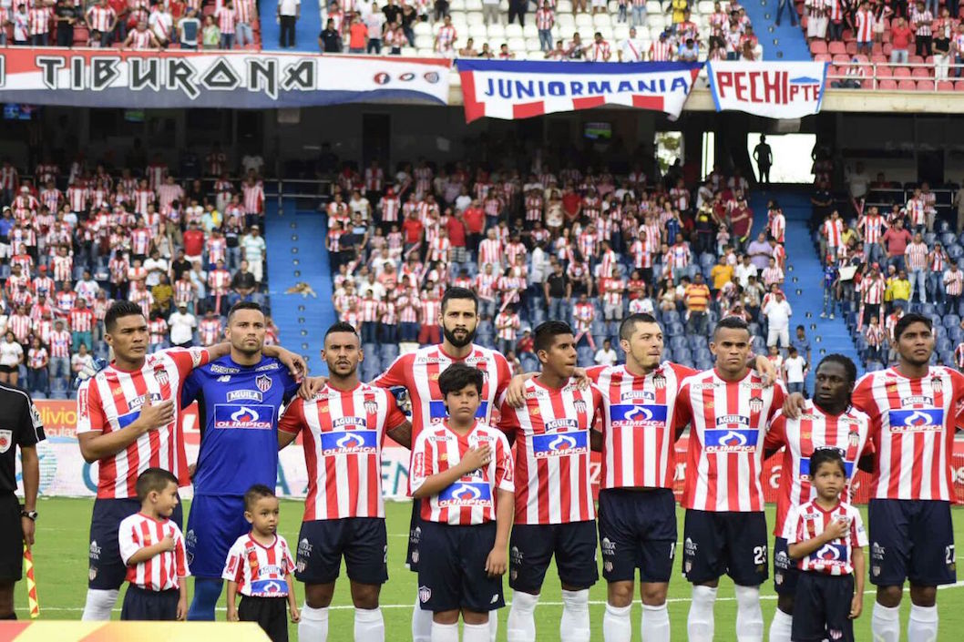 Nómina inicialista del Junior ante Leones.