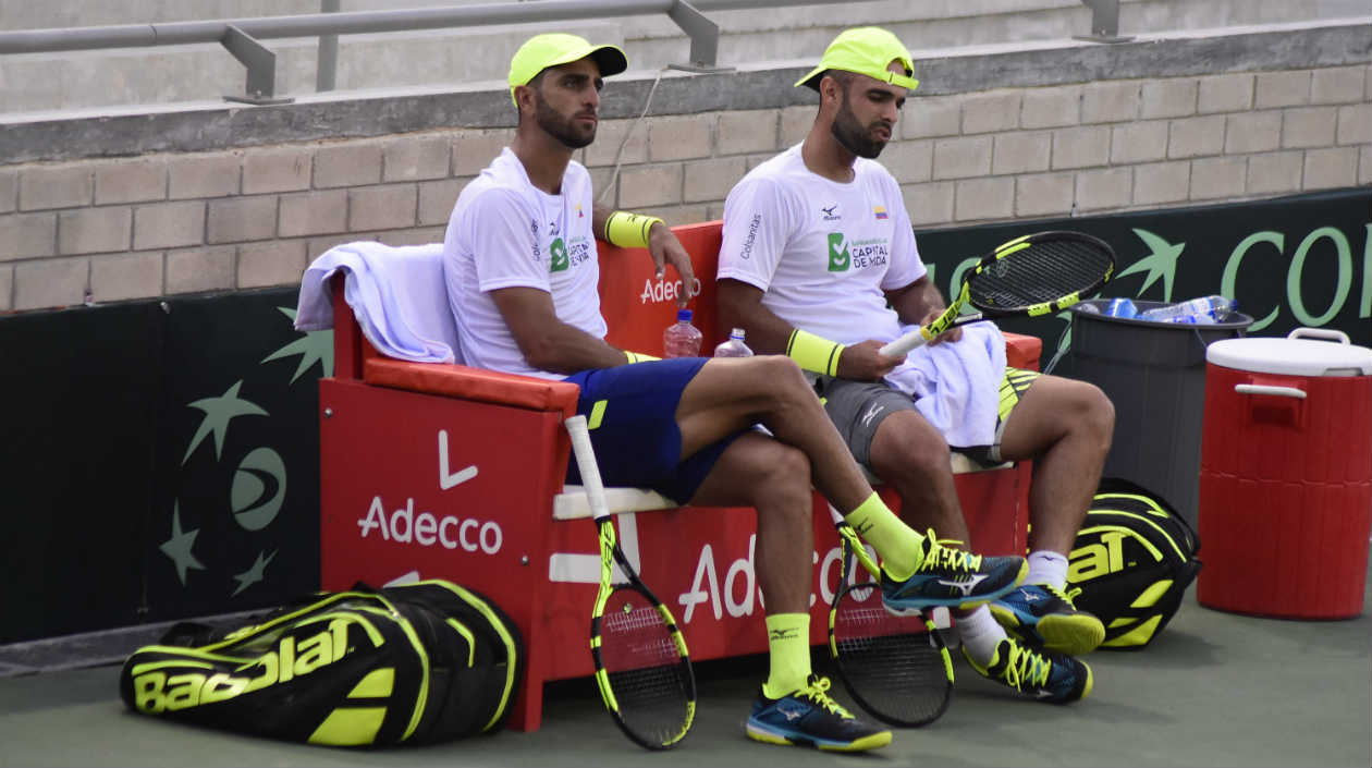 Robert Farah y Juan Cabal Sebastián Cabal. 