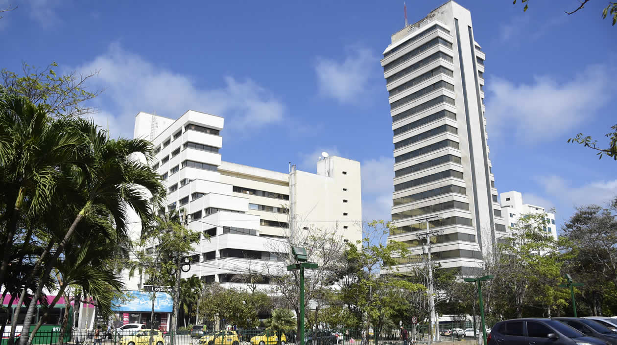 El edificio Miss Universo, otro de los simbolos en el norte de Barranquilla.