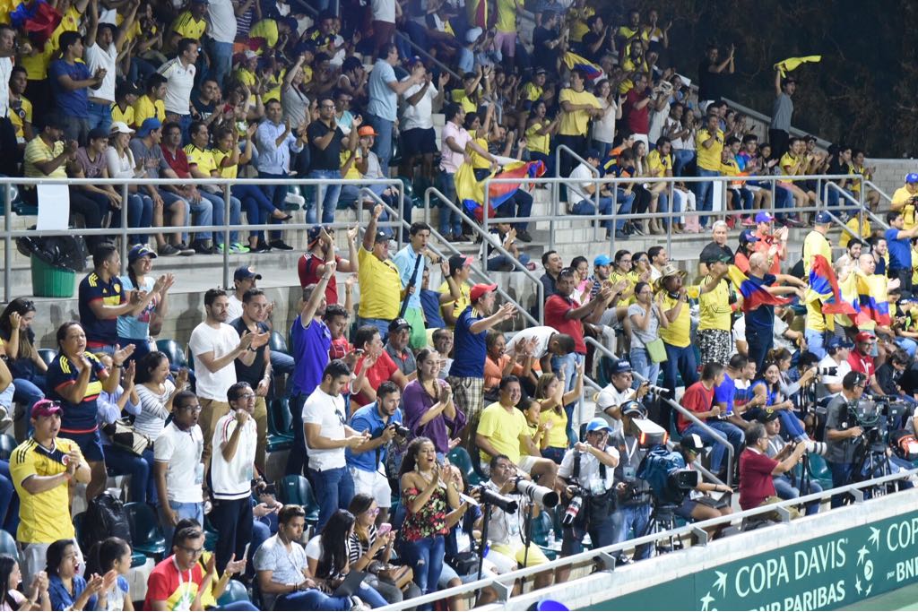 Concurrida asistencia de los barranquilleros al Parque de Raquetas.