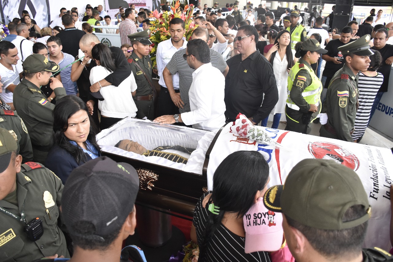 La comunidad en Valledupar pudo despedirse del ídolo.