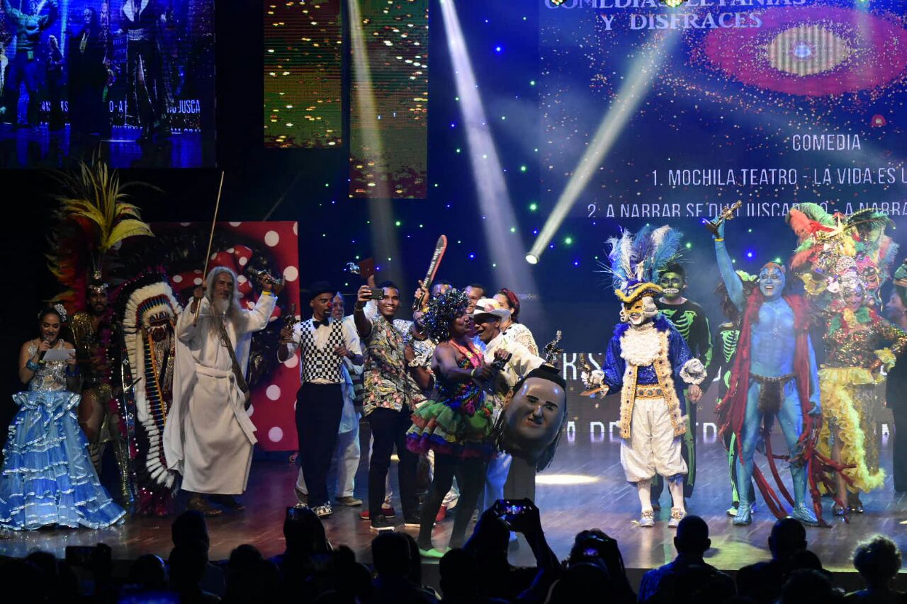 Espectáculo carnavalero.