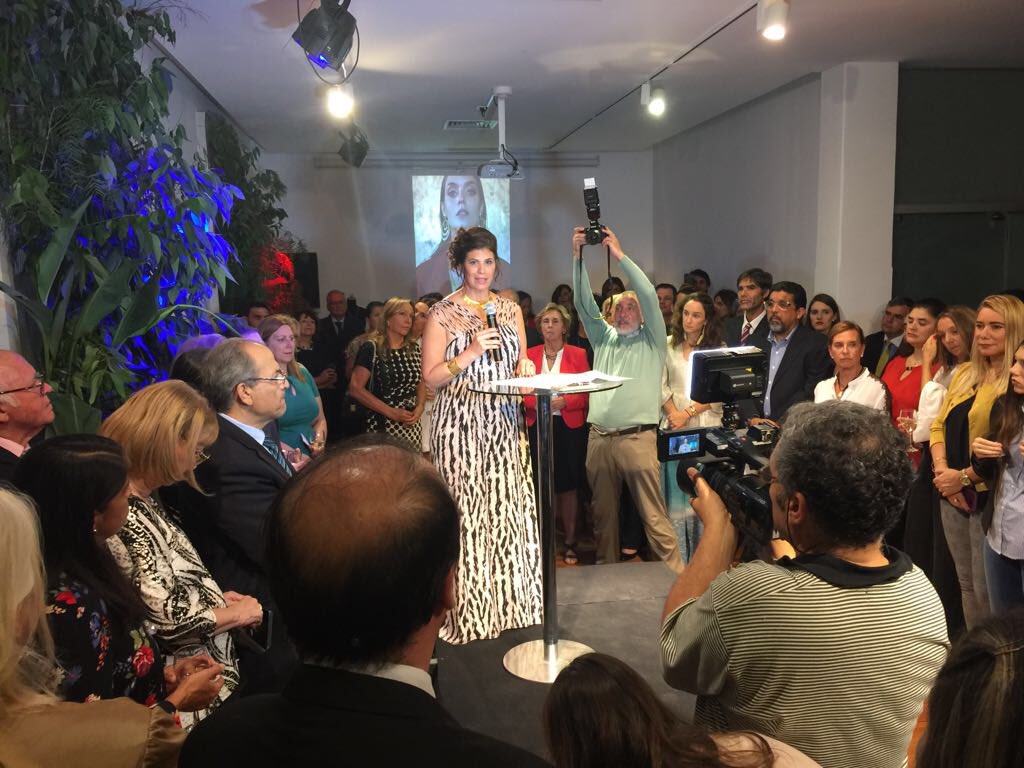 Natalia Abello, embajadora colombiana en Uruguay.