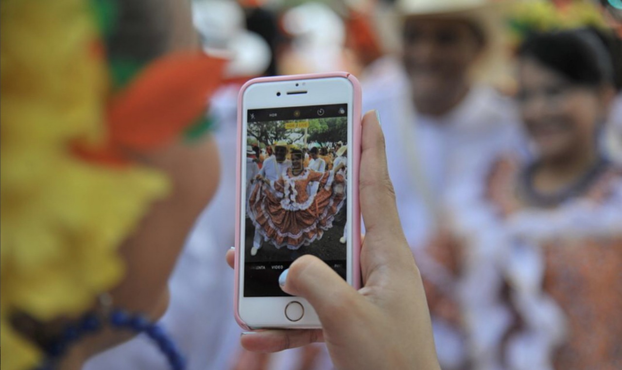 Muchos compartieron sus mejores fotos en redes sociales.