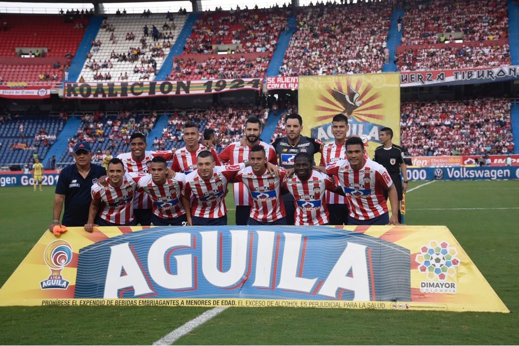 Nómina inicialista del Junior.