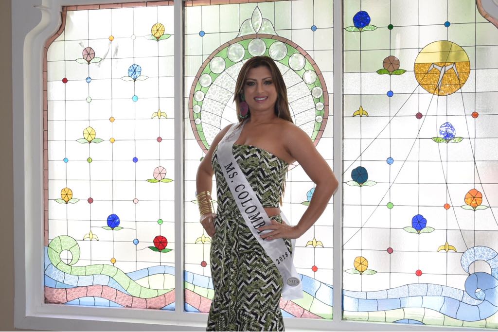 Ms Colombia Tania Páez.