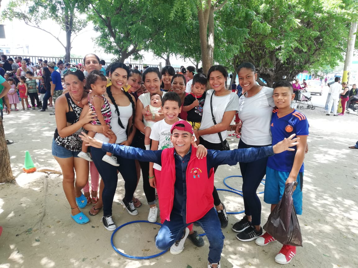 Recreacionistas apoyaron la jornada de Fudeco.