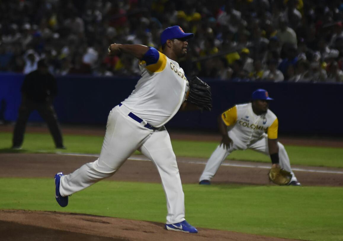 El abridor colombiano Randy Consuegra. 