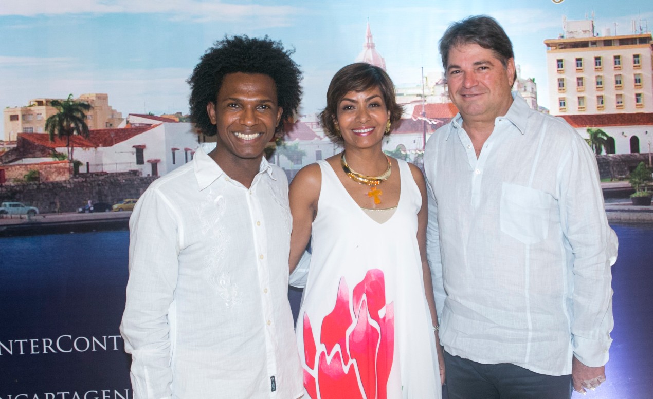 Orlando Martínez, Zully Salazar y Rodrigo Maldonado.