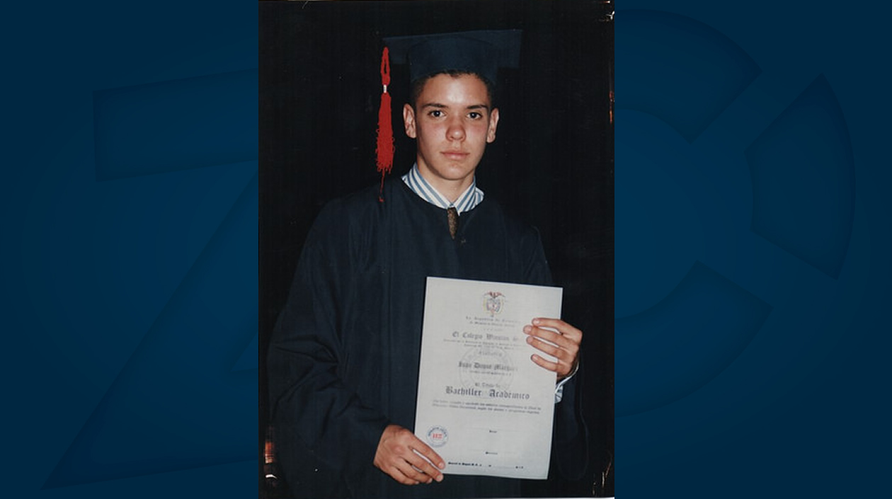 Iván Duque el día de su graduación.