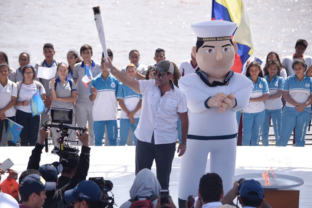 El Alcalde Alejandro Char recibe el fuego centroamericano y del caribe.