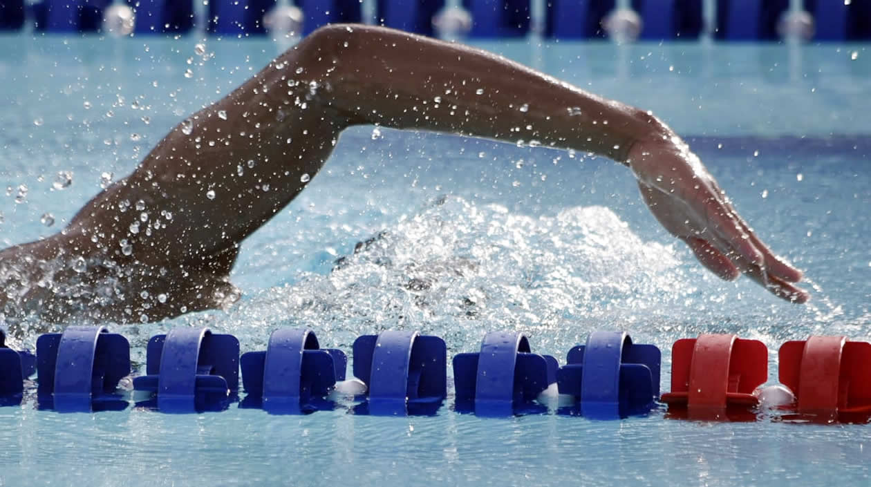 La natación de carreras también se practicará en el mismo escenario. 