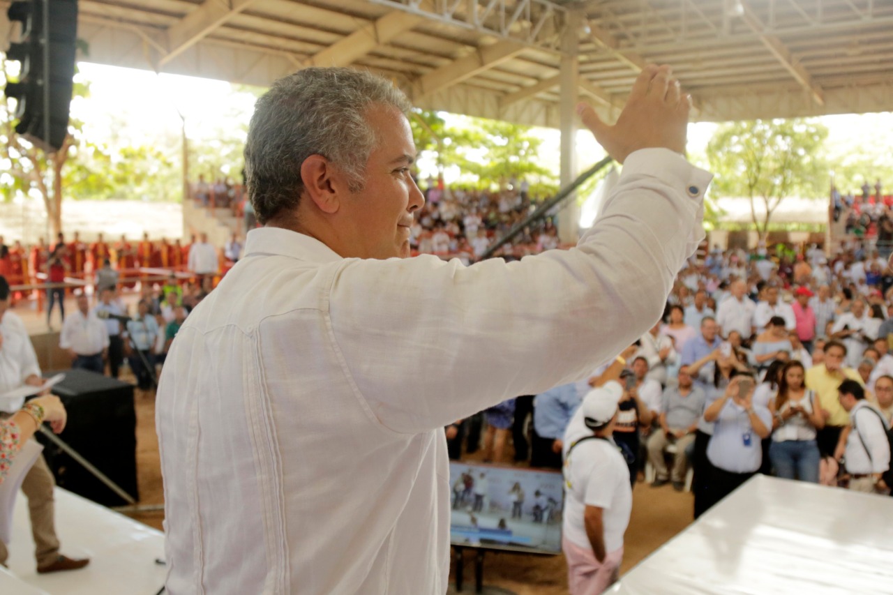 Iván Duque Márquez, presidente de Colombia.