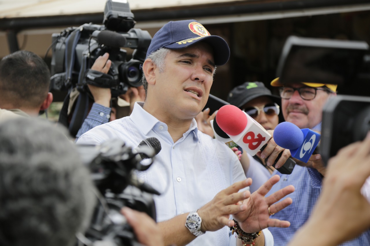 Presidente Duque.