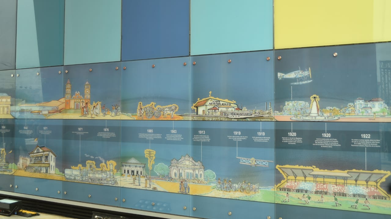 Las etapas en la historia de Barranquilla.