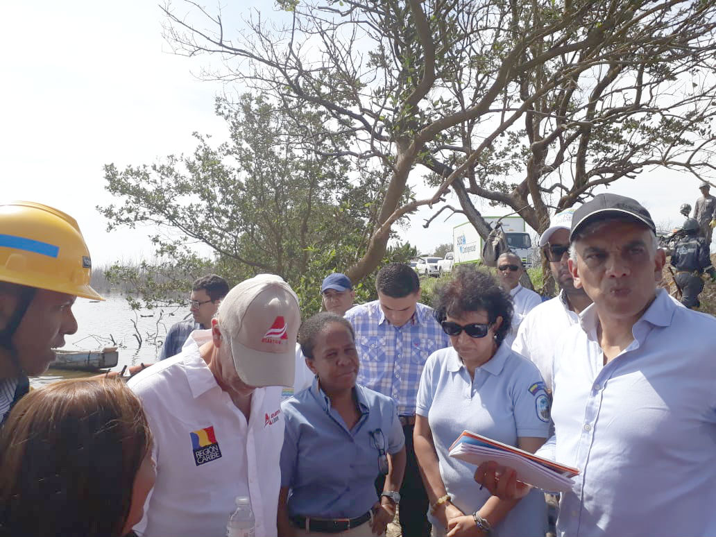 Kilómetro 22 de la Vía Ciénaga Barranquilla.