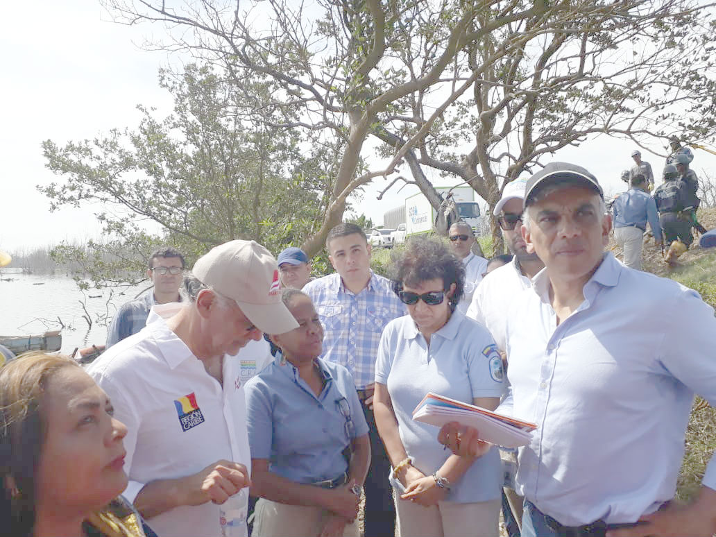 Kilómetro 22 de la Vía Ciénaga Barranquilla.