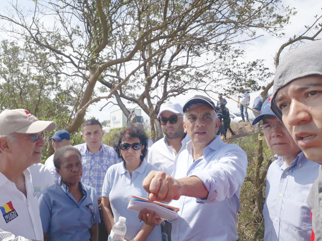 Kilómetro 22 de la Vía Ciénaga Barranquilla.
