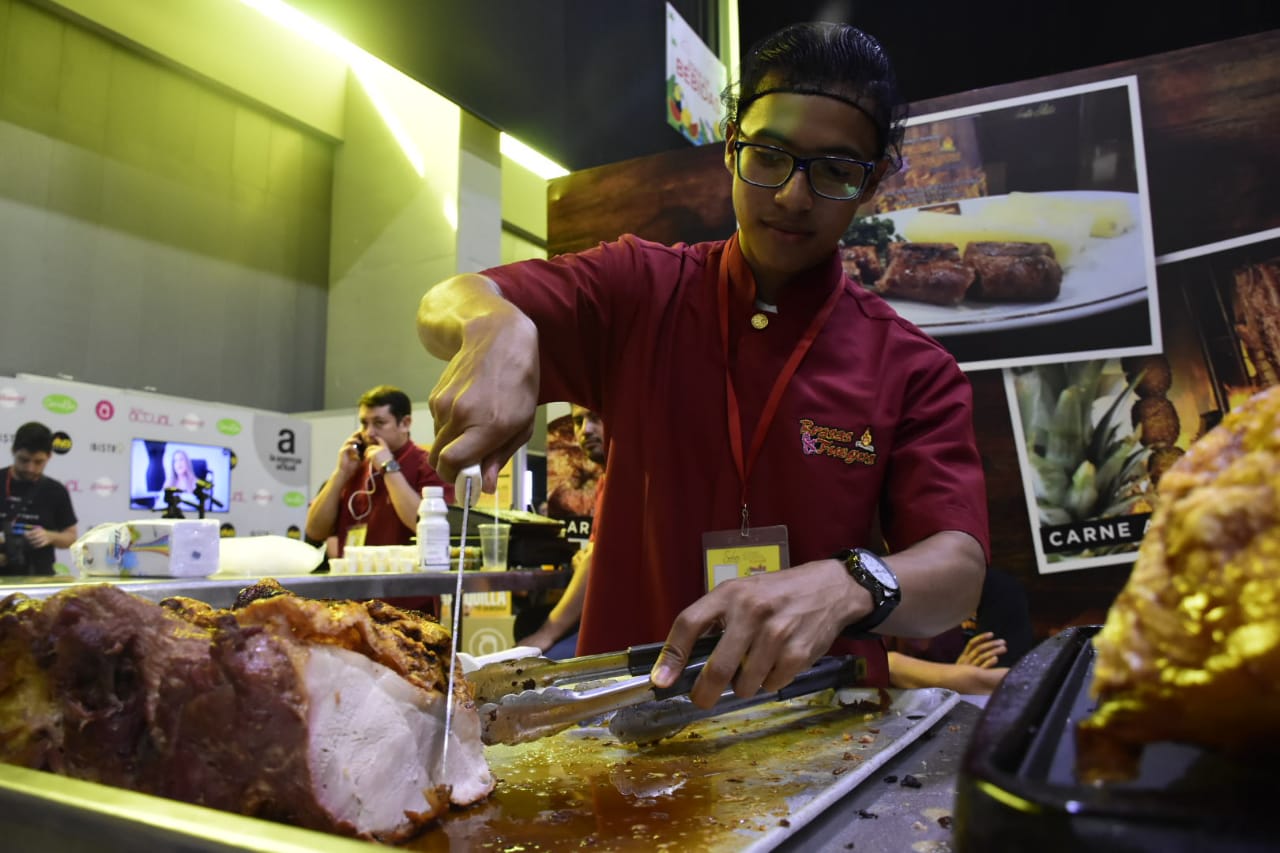 Muestra de productos en Sabor Barranquilla.