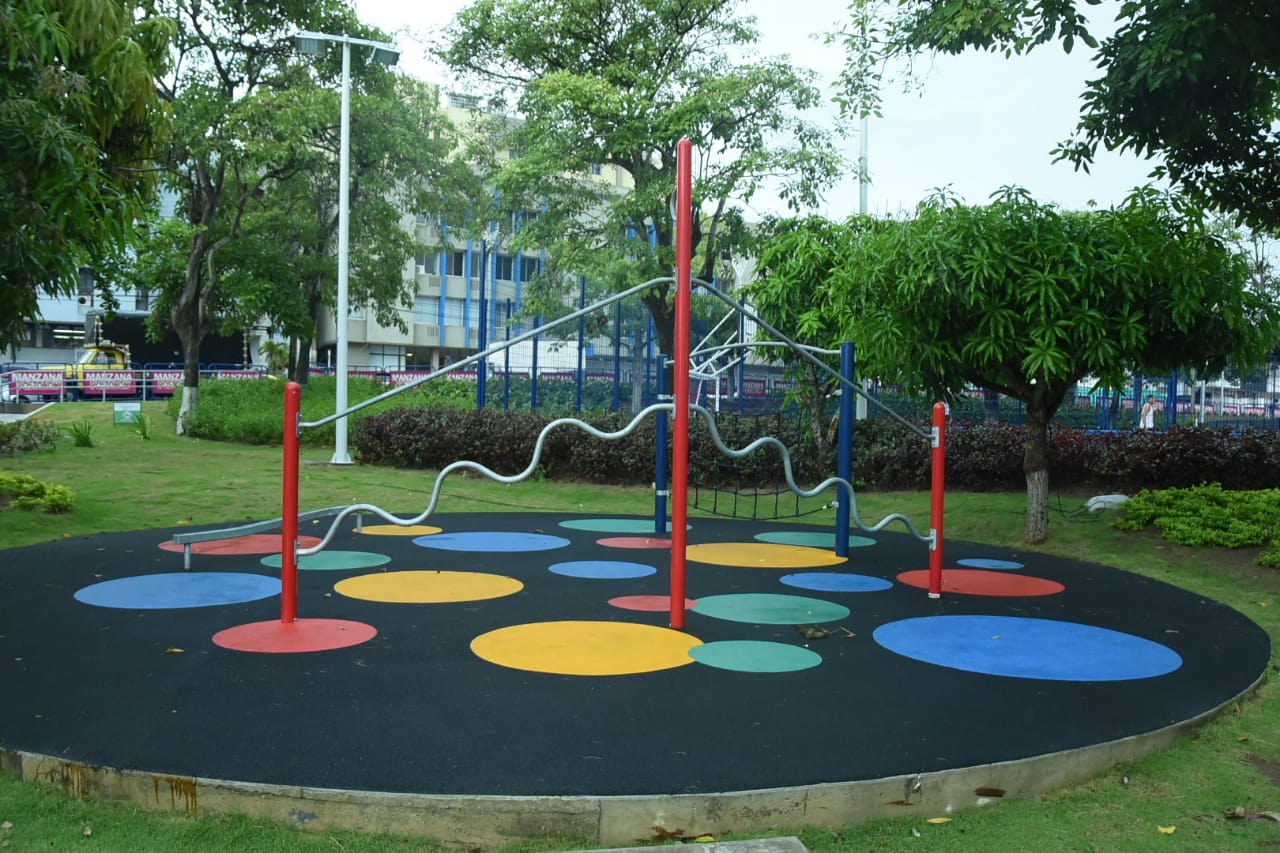 Esta es la nueva cara de Parque Luis Carlos Galán en Barranquilla.