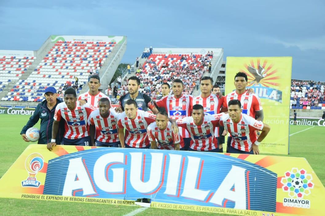Nómina inicialista del Junior.