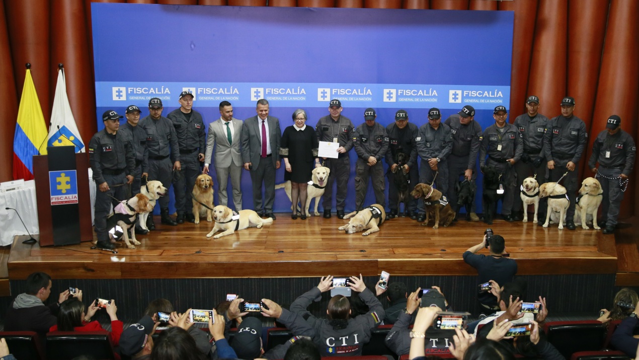 Los perros jubilados en esta ocasión son Yako, Katty, Simón, Canela, Rocco, Mora, Arnold, Argos, Tabata, Yeca, Puka, Negra y Max.