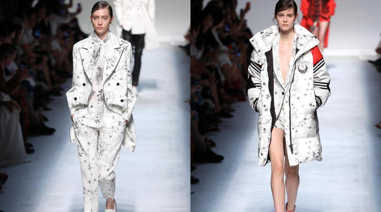 Creaciones del diseñador Ermanno Scervino en Milán.