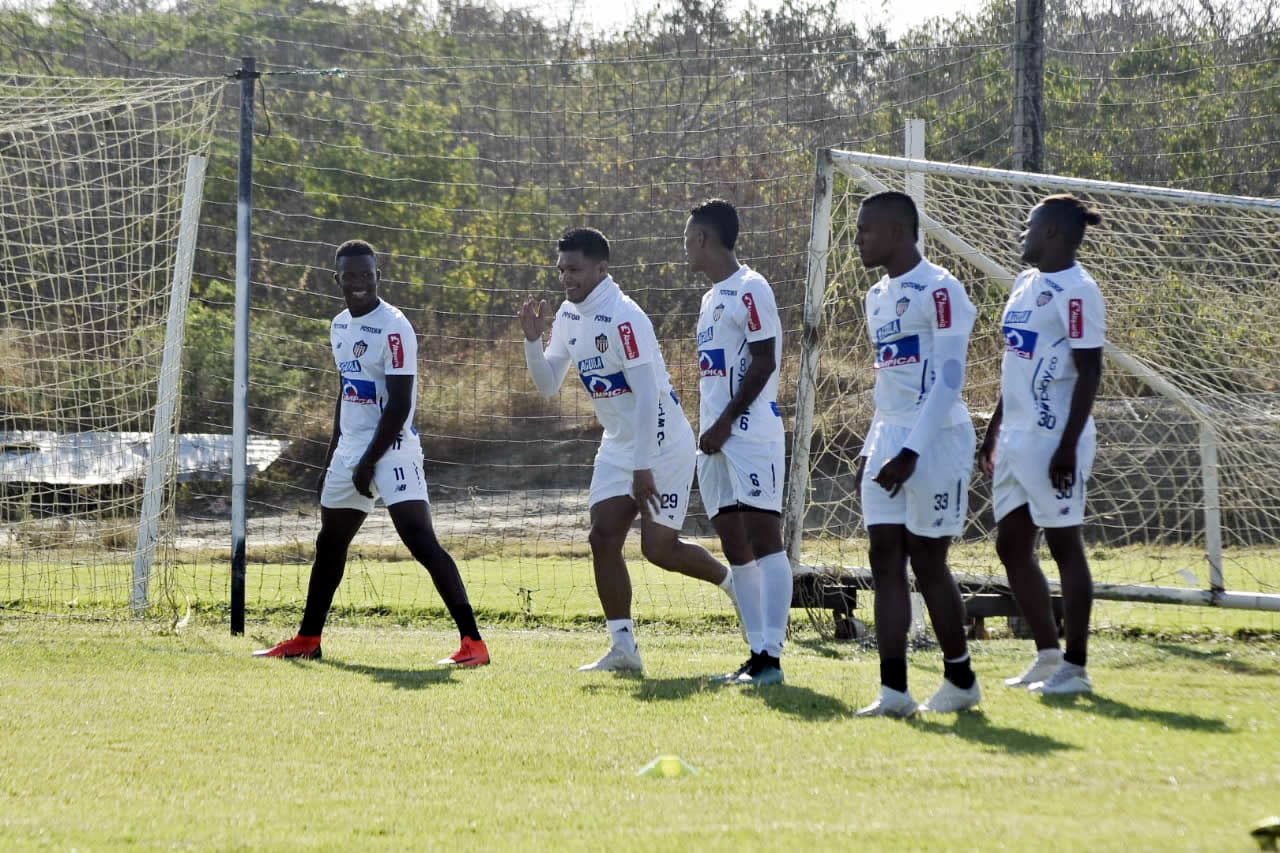Daniel Moreno, Teófilo Gutiérrez, James Sánchez e Iván Rivas.