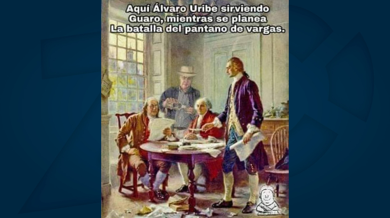 Memes alusivos al error histórico del Presidente Iván Duque.