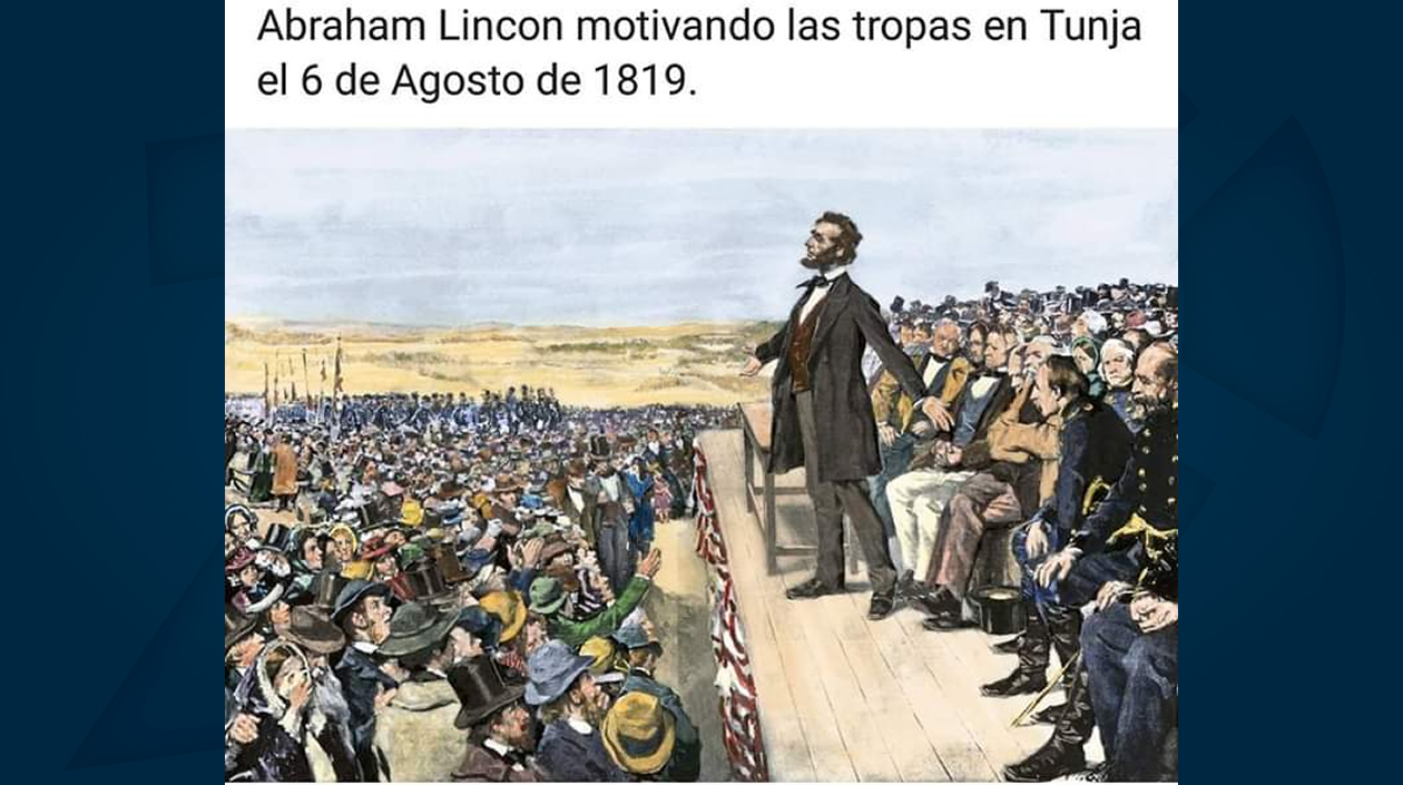 Memes alusivos al error histórico del Presidente Iván Duque.