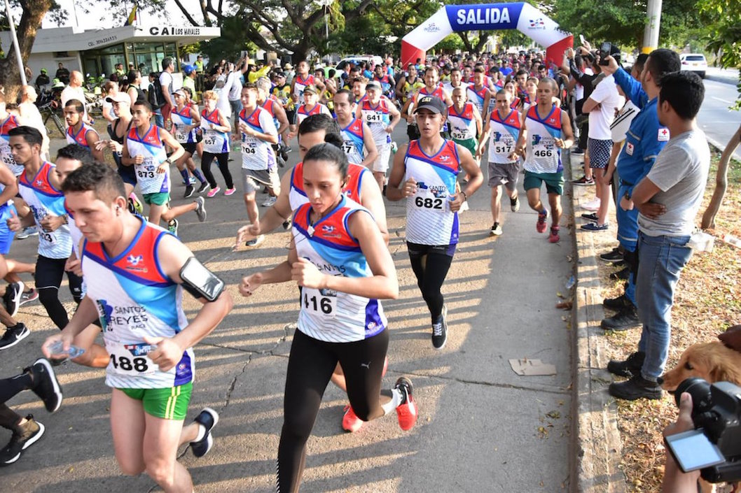 Con la carrera 10K continuó hoy la celebración en Valledupar.